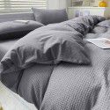 Waffle quilt cover one piece 150x200x230cm washable cotton single quilt cover ins air dormitory single quilt 1.8m 