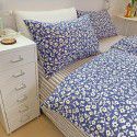 Ins small fresh pure cotton four piece set 60s thread cotton small flower bed sheet fitted sheet quilt cover bedding wholesale