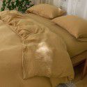 Export three ply gauze four piece set of pure cotton cotton nude bed sheet quilt cover spring and autumn simple bedding 