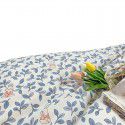 Ins small fresh pure cotton four piece set 60s thread cotton small flower bed sheet fitted sheet quilt cover bedding wholesale