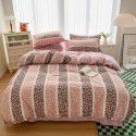 Ins style pure cotton bedding four piece set 100 cotton cartoon dormitory bed sheet three piece set children's fitted sheet quilt cover 