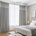 Double layer European high-end luxury French rope embroidered gauze curtain blackout curtain bedroom living room window screen fairy group gauze wholesale