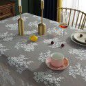 Lace tablecloth European style retro tea table rectangular household white hollowed out dressing table cloth cover cloth 