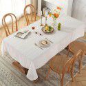 French style garden lace tablecloth, all cotton hollow out photo, white embroidered tea table table cloth, one tablecloth for distribution 