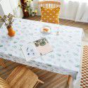 Rural farm PVC tablecloth waterproof oil proof wash free ins net red tabletop tablecloth tea table mat rectangle 