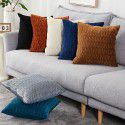 Cross border solid velvet pleated pillowcase Dutch velvet sofa cushion bedside pillow office waist support 