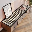 Chessboard TV cabinet mat Light luxury porch cabinet mat Table cloth Tea table mat Shoe cabinet table top waterproof oil proof table mat 