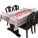 European ins imitation cotton linen PVC waterproof oil proof Nordic tablecloth No wash plastic tablecloth Hotel tablecloth 