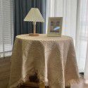 Ins Wind Khaki Knitted Table Cloth, Sofa Cover, Blanket, Sofa Cover, TV Cabinet Cover, Picnic Cloth, French Cover 