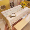 Floor stall table cloth, light and luxurious, square table cloth, rectangular tea table cloth, wind cover cloth, sold directly by manufacturers 