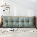 Cotton and linen headboard large cushion soft bag removable washable large backrest bed pillow tatami backrest sofa long pillow 