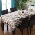 European style tea table table cloth American style luxury dark green table cloth Western table cloth Luxury table cloth 