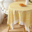 Napkins, tablecloths, small squares, thick rectangular table mats, bedside table covers, round tables, cream tea tables, cross-border 