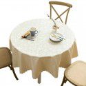 European style waterproof, oil proof, hot proof and wash free tablecloth 