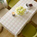 White tea table table cloth Lace table cloth Rectangular table cloth European style small fresh table cloth household cover cloth factory 