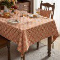 New ins wind table tablecloth domestic tea table table mat vintage tablecloth hotel rectangular chinese tablecloth wholesale 