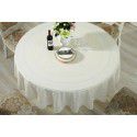 Factory direct sale diameter 210230cm big round tablecloth European style gilded PVC round table cloth water and oil proof tablecloth 