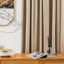 Cream white curtain ins wind luxury French living room velvet shading bedroom cloakroom partition door curtain flannel 