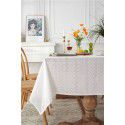 French style garden lace tablecloth, all cotton hollow out photo, white embroidered tea table table cloth, one tablecloth for distribution 