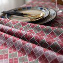 Luxury retro fashion ruffle household table cloth cotton palace creative western restaurant table cloth Christmas table cloth