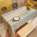 Floor stall table cloth, light and luxurious, square table cloth, rectangular tea table cloth, wind cover cloth, sold directly by manufacturers 