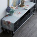 European style TV cabinet cover cloth, table cloth, rectangular tea table, living room, dust-proof cover, table cloth, table mat, shoe cabinet cloth 