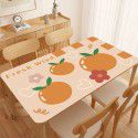 Student table mat pvc waterproof and anti-skid tablecloth dormitory writing desk desk tea table mat wash free girl heart wholesale 