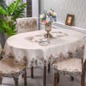 European Lace Living Room Simple Tea Table Table Cloth Hotel Household Round Round Table Table Cloth Light Luxury Fabric 