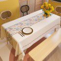 Floor stall table cloth, light and luxurious, square table cloth, rectangular tea table cloth, wind cover cloth, sold directly by manufacturers 