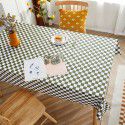 Rural farm PVC tablecloth waterproof oil proof wash free ins net red tabletop tablecloth tea table mat rectangle 