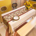 Floor stall table cloth, light and luxurious, square table cloth, rectangular tea table cloth, wind cover cloth, sold directly by manufacturers 