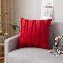 Dutch velvet pressure line solid color throw pillow with core sofa cushion at home, living room, back, waist pillow manufacturer wholesale 