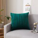 Dutch velvet pressure line solid color throw pillow with core sofa cushion at home, living room, back, waist pillow manufacturer wholesale 