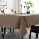 Table cloth waterproof, oil proof, hot proof, wash free table cloth rectangular tea table cloth feels light and luxurious table cloth 