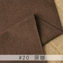 Cotton and linen tablecloth plain color thickened linen sofa fabric color coarse linen fabric old coarse canvas DIY manufacturer 