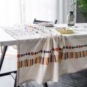 Yi man Qi Yun geometric multi color printing Bohemian living room household tablecloth printing tablecloth square table 