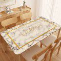 Student table mat pvc waterproof and anti-skid tablecloth dormitory writing desk desk tea table mat wash free girl heart wholesale 