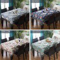 European style tea table table cloth American style luxury dark green table cloth Western table cloth Luxury table cloth 