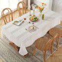 French style garden lace tablecloth, all cotton hollow out photo, white embroidered tea table table cloth, one tablecloth for distribution 