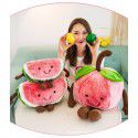 Fruit doll Apple plush toy doll Watermelon cherry children small puppet pillow comforting baby gift girl 