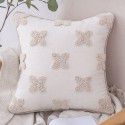 Home stay home decoration Ethnic style cushion headboard ins Moroccan lace tassel tufted pillow pillowcase 