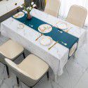 Home Nordic tablecloth waterproof, oil proof, scald proof, wash free table mat, tea table cloth ins style pvc tablecloth spot wholesale 