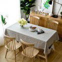 The manufacturer directly supplies rural fresh cotton linen tablecloth, household tea table, table mat, living room, table cloth, table cloth, table cloth, table cloth, wholesale 