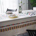 Yi man Qi Yun geometric multi color printing Bohemian living room household tablecloth printing tablecloth square table 