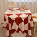 Nordic ins style table cloth, student dormitory, desk cloth, living room, table mat, tea table cloth, small and fresh 