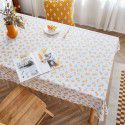 Rural farm PVC tablecloth waterproof oil proof wash free ins net red tabletop tablecloth tea table mat rectangle 