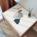 Ins wind bedside table mat waterproof, anti scalding, anti slip table mat universal cloth towel bedroom dust cover mat small and fresh 