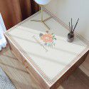 Ins wind bedside table mat waterproof, anti scalding, anti slip table mat universal cloth towel bedroom dust cover mat small and fresh 