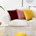 Cross border ins Nordic Throw Pillow Square Cushion Sofa Throw Pillow Rectangle Backrest Cushion Velvet Throw Pillow Case 