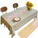 Floor stall table cloth, light and luxurious, square table cloth, rectangular tea table cloth, wind cover cloth, sold directly by manufacturers 